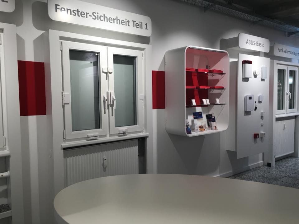 Showroom Fenster-Sicherheit Einbruchschutz